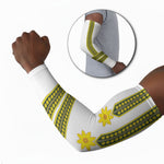 Ethiopian Enkutatash Arm Sleeves White Adey Flower Tilet Habesha Inspired