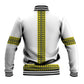 Ethiopian Enkutatash Baseball Jacket White Adey Flower Tilet Habesha Inspired