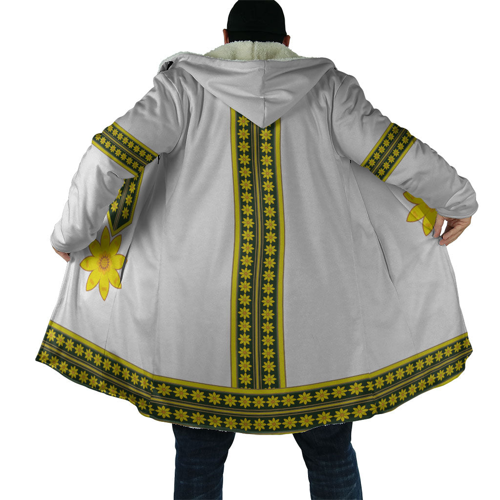 Ethiopian Enkutatash Cloak White Adey Flower Tilet Habesha Inspired