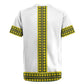 Ethiopian Enkutatash Rugby Jersey White Adey Flower Tilet Habesha Inspired