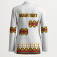 Ethiopian Enkutatash Personalized Blazer Traditional Habesha Glass D'va Necklace Inspired
