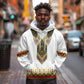 Ethiopian Enkutatash Personalized Hoodie Traditional Habesha Glass D'va Necklace Inspired