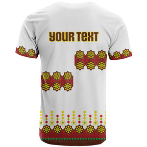Ethiopian Enkutatash Personalized T shirt Traditional Habesha Glass D'va Necklace Inspired
