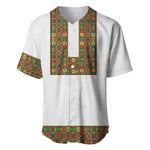 Ethiopian Enkutatash Personalized Baseball Jersey Traditional Habesha Pattern