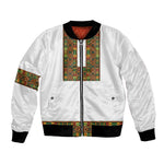 Ethiopian Enkutatash Personalized Bomber Jacket Traditional Habesha Pattern
