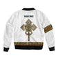 Ethiopian Enkutatash Personalized Bomber Jacket Traditional Habesha Pattern