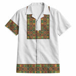 Ethiopian Enkutatash Personalized Hawaiian Shirt Traditional Habesha Pattern