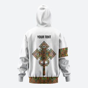 Ethiopian Enkutatash Personalized Hoodie Traditional Habesha Pattern