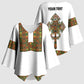 Ethiopian Enkutatash Personalized Kimono Sleeve Blouse Traditional Habesha Pattern