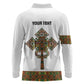 Ethiopian Enkutatash Personalized Long Sleeve Polo Shirt Traditional Habesha Pattern