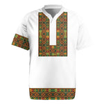 Ethiopian Enkutatash Personalized Rugby Jersey Traditional Habesha Pattern