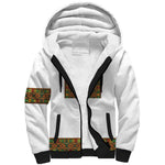 Ethiopian Enkutatash Personalized Sherpa Hoodie Traditional Habesha Pattern