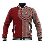 Tunisia Bakhnug Motif Baseball Jacket Traditional Tunisian Embroidery Inspired - African Pride