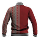 Tunisia Bakhnug Motif Baseball Jacket Traditional Tunisian Embroidery Inspired - African Pride