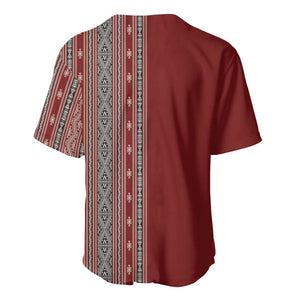Tunisia Bakhnug Motif Baseball Jersey Traditional Tunisian Embroidery Inspired LT9