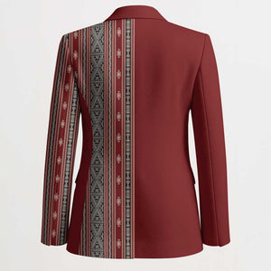 Tunisia Bakhnug Motif Blazer Traditional Tunisian Embroidery Inspired - African Pride