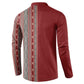 Tunisia Bakhnug Motif Button Sweatshirt Traditional Tunisian Embroidery Inspired