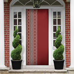 Tunisia Bakhnug Motif Door Cover Traditional Tunisian Embroidery Inspired - African Pride
