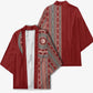 Tunisia Bakhnug Motif Kimono Traditional Tunisian Embroidery Inspired - African Pride