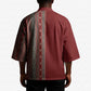 Tunisia Bakhnug Motif Kimono Traditional Tunisian Embroidery Inspired - African Pride