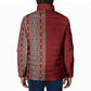 Tunisia Bakhnug Motif Padded Jacket Traditional Tunisian Embroidery Inspired - African Pride