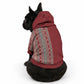 Tunisia Bakhnug Motif Pet Hoodie Traditional Tunisian Embroidery Inspired