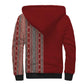 Tunisia Bakhnug Motif Sherpa Hoodie Traditional Tunisian Embroidery Inspired - African Pride