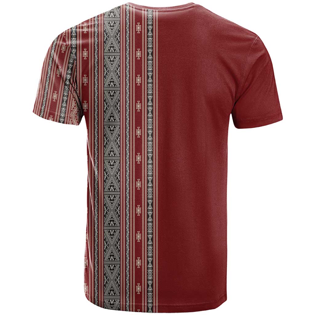 Tunisia Bakhnug Motif T shirt Traditional Tunisian Embroidery Inspired LT9