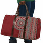 Tunisia Bakhnug Motif Travel Bag Traditional Tunisian Embroidery Inspired - African Pride