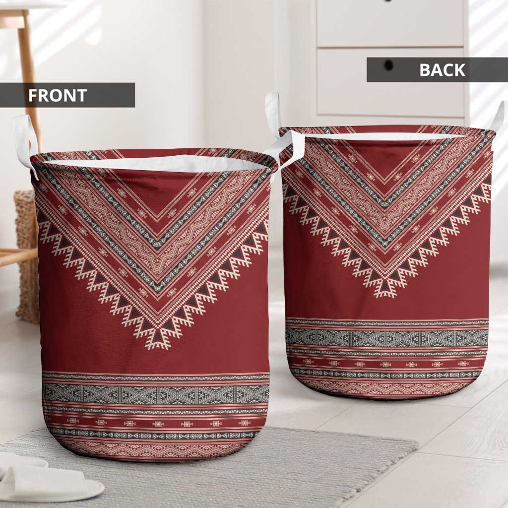 Tunisian Embroidery Pattern Laundry Basket - African Pride
