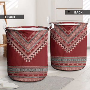 Tunisian Embroidery Pattern Laundry Basket - African Pride