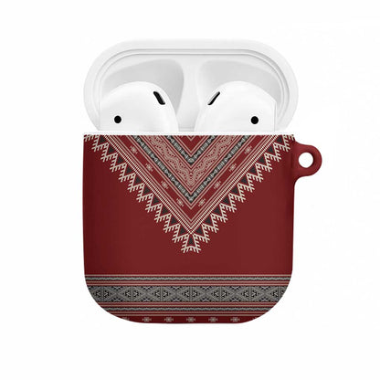 Tunisian Embroidery Pattern AirPods Case - African Pride