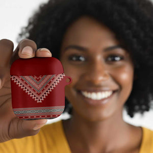 Tunisian Embroidery Pattern AirPods Case - African Pride