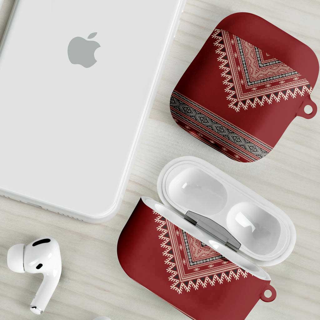 Tunisian Embroidery Pattern AirPods Case - African Pride