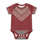 Tunisian Embroidery Pattern Baby Onesie