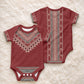 Tunisian Embroidery Pattern Baby Onesie