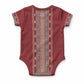 Tunisian Embroidery Pattern Baby Onesie