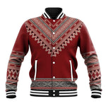 Tunisian Embroidery Pattern Baseball Jacket - African Pride