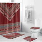 Tunisian Embroidery Pattern Bathroom Set - African Pride