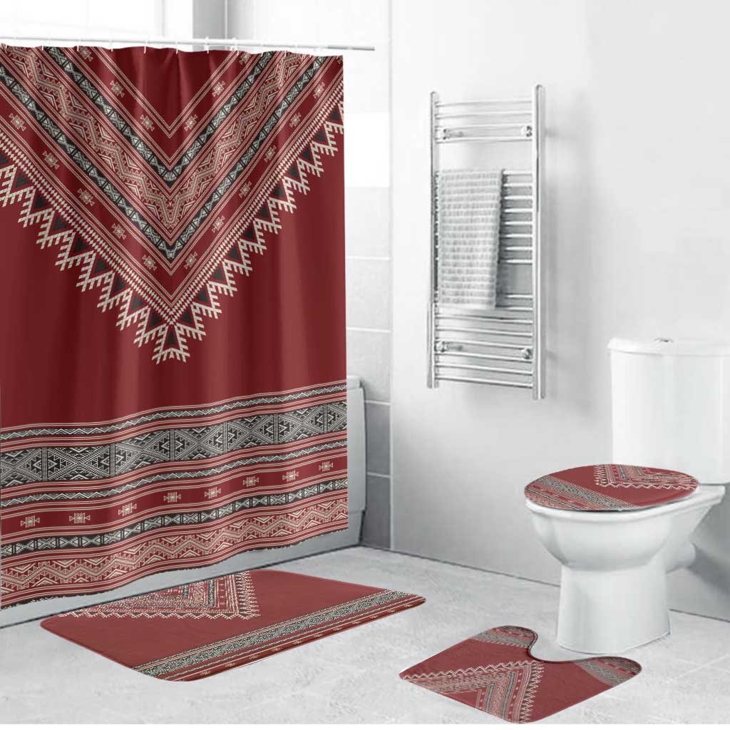 Tunisian Embroidery Pattern Bathroom Set - African Pride