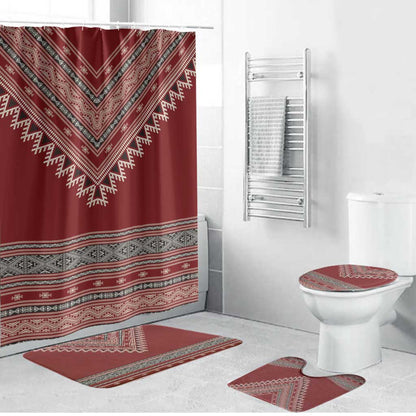 Tunisian Embroidery Pattern Bathroom Set - African Pride