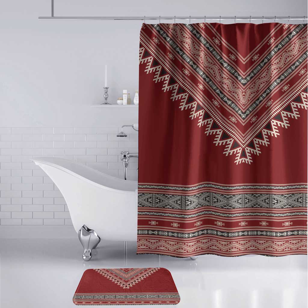 Tunisian Embroidery Pattern Bathroom Set - African Pride