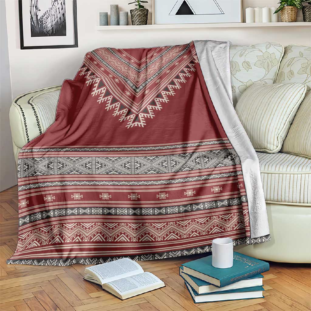 Tunisian Embroidery Pattern Blanket - African Pride