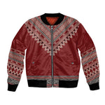 Tunisian Embroidery Pattern Bomber Jacket - African Pride