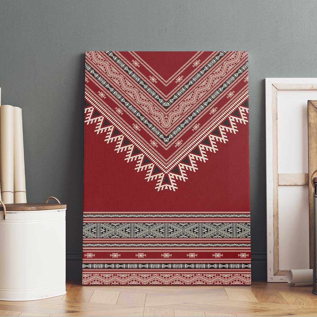 Tunisian Embroidery Pattern Canvas Wall Art - African Pride