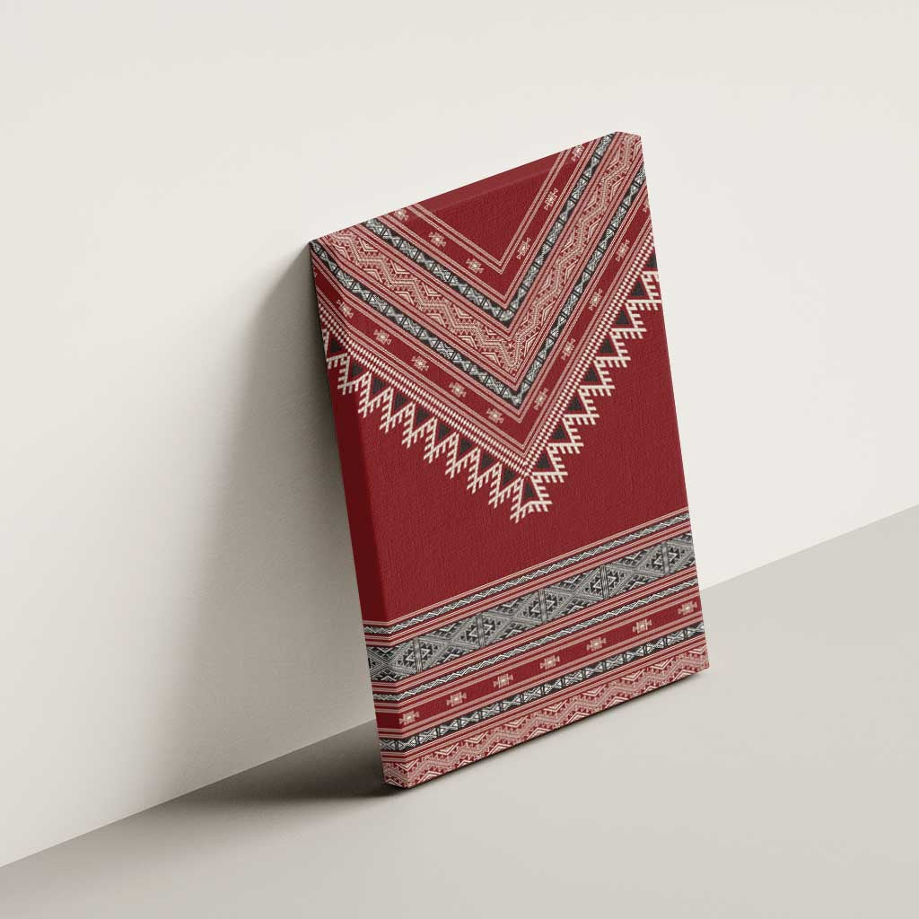 Tunisian Embroidery Pattern Canvas Wall Art - African Pride