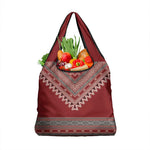 Tunisian Embroidery Pattern Grocery Bag - African Pride