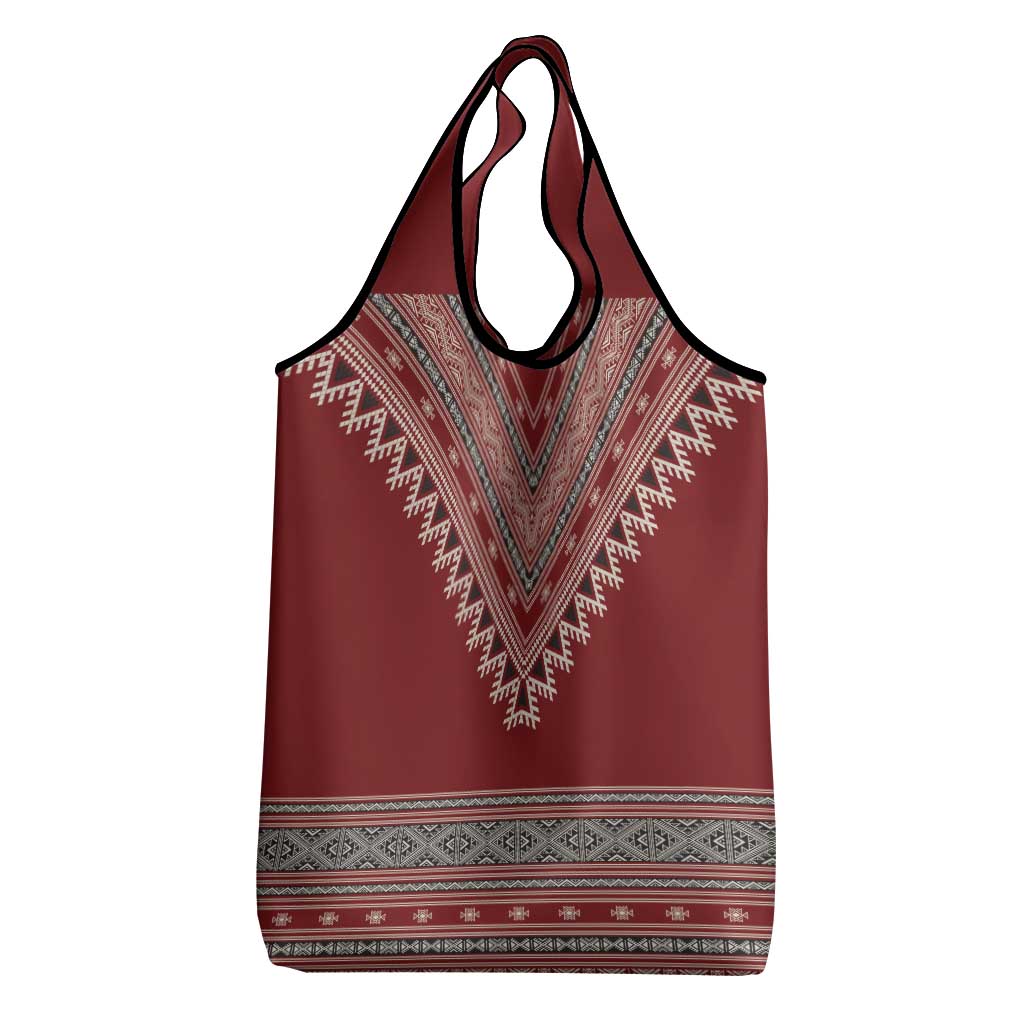 Tunisian Embroidery Pattern Grocery Bag - African Pride