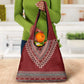 Tunisian Embroidery Pattern Grocery Bag - African Pride