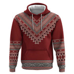 Tunisian Embroidery Pattern Hoodie - African Pride